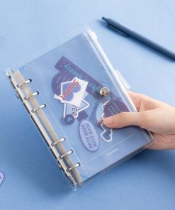PVC transparent removable notebook