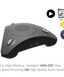 Alternative view of Video Conference Omnidirectional Microphoneconference Microphone Echo Canceller USB Free Drive