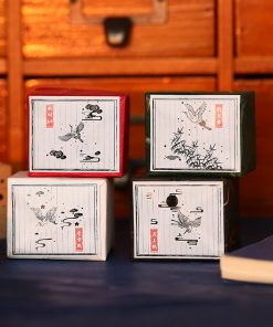 Mr. Paper Wooden Seal Set, Huahegui Series, Handbook Stationery Material DIY Printing