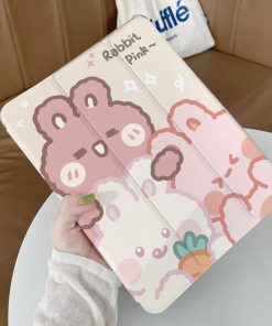 Alternative view of Rabbit Flat Tri-Fold Protective Case