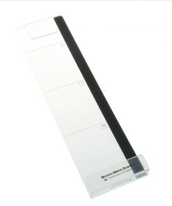 Alternative view of Acrylic Monitor Message Memo Board