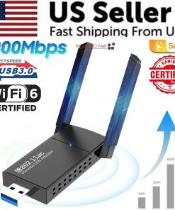 USB 3.0 Wireless WIFI Adapter 1300Mbps Long Range Dongle Dual Band 5Ghz Network