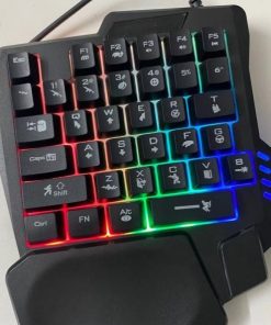 Alternative view of Single-handed Mechanical Keyboard And Mouse Suit