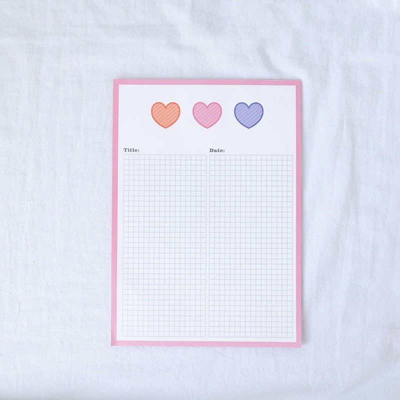 Patting Paper Cute Avocado Bear Sticky Note Book Tear - Image 7