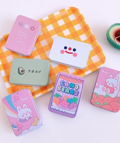 Creative Cute Hand Account Material Sticker Storage Iron Box