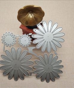 Alternative view of Cutting Knife Mold Flower Combination Set Etching