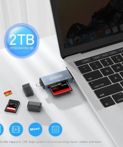 Cf Card Reader SD Car USB Three-in-one