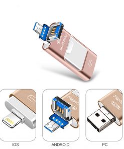 Universal Three-in-one USB Drive For Mobile Phone And Computer