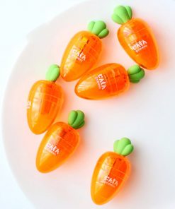 Student Cute Cartoon Carrot Pencil Sharpener Stationery Gift