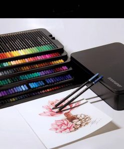 Alternative view of 180-color Oily Pencils Multi-color Brushes Color Pens 160-color Oily Hand-painted