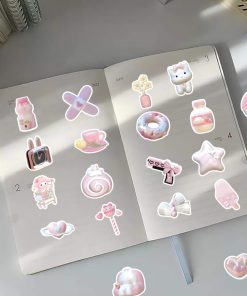 Light Color Stickers Good-looking Realistic 3D Decorative Stickers