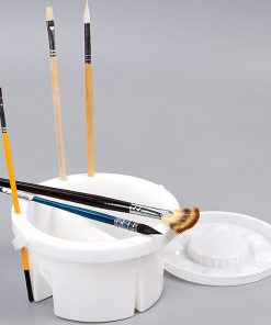 Alternative view of Student Art Use Portable Brush Holder For Painting Gouache Watercolor Oil Painting Material