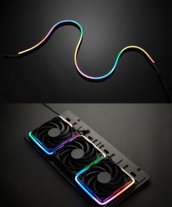 Alternative view of Symphony Streamer Neon Uniform Light With Chassis Decoration Light Bar