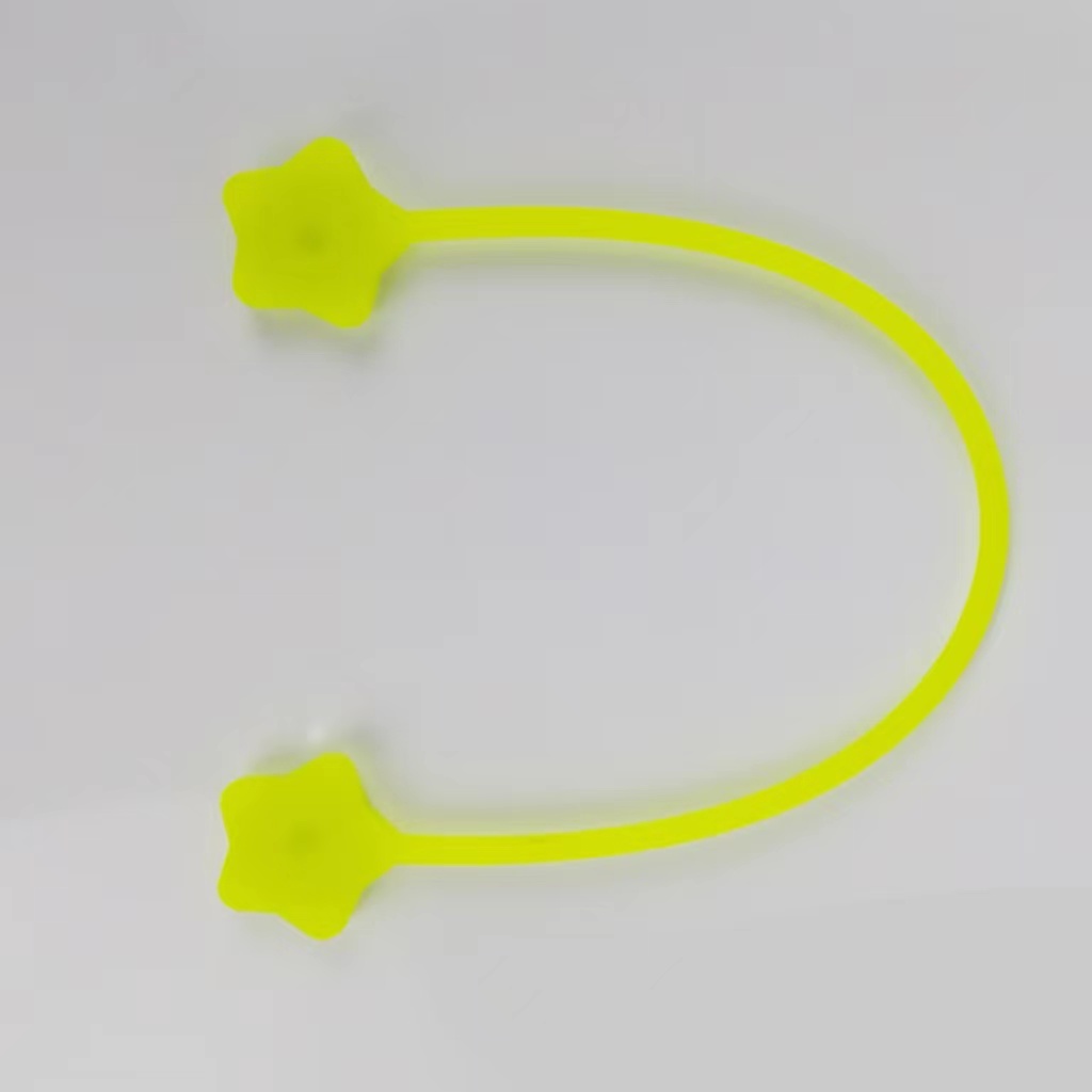 Star Magnet Winder Silicone Material Mobile Phone Wire Organizer Magnet Wire Clip - Image 7