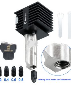 Alternative view of 3D Printer Accessories A1A1 Mini Model Nozzle Assembly Hardened Steel Hot End