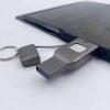 Fingerprint USB Disk Encrypted Data Security Computer Cellphone Dual-use