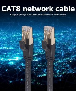 Alternative view of 40Gbps Cat8 Ethernet Cable SFTP LAN Patch Cord With Gold Pla