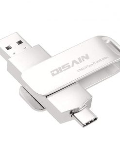 Alternative view of New Typec Metal Rotating USB  Drive Mobile