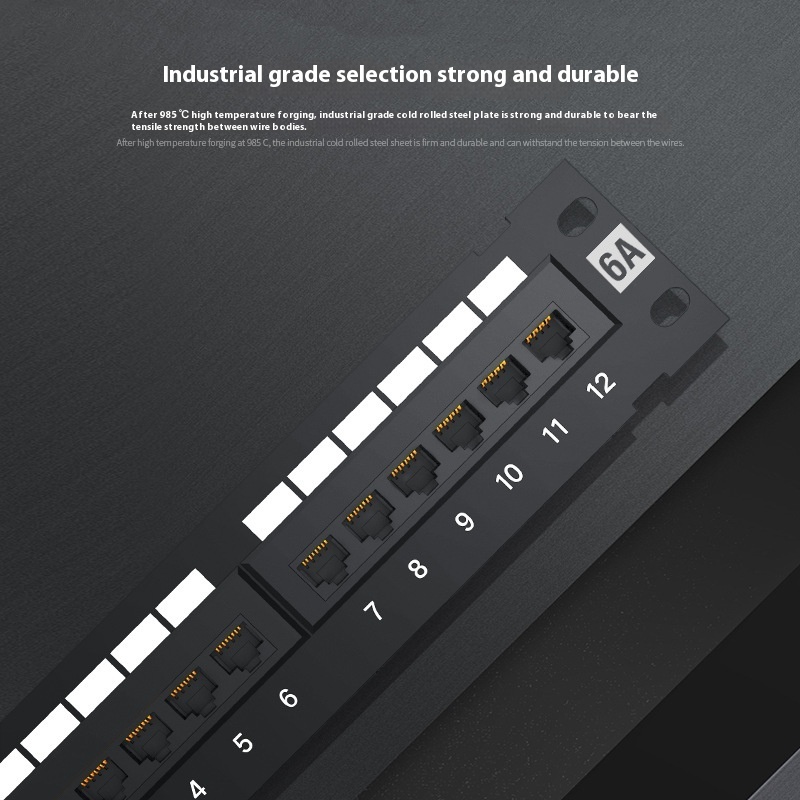 Unshielded Cabinet Type 12-port Network Distribution Frame - Image 3