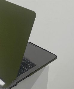Alternative view of MacBook Notebook Protective Shell Quicksand Army Green