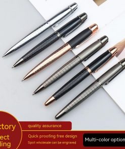 Alternative view of Business Metal Roller Pen Gun Gray Roller Pen Office Water-based Paint Pen