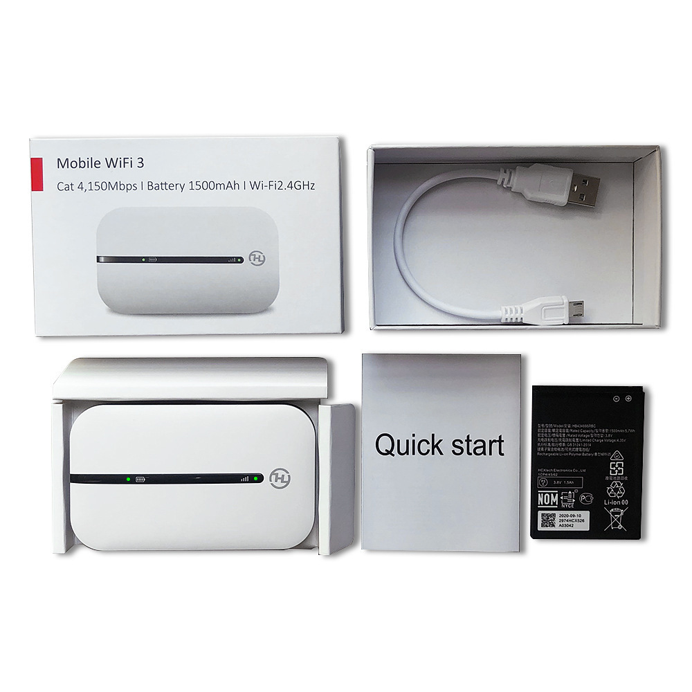 Wi-fi 4g Router With Lithium Battery 150Mbps Unlocked - Image 4
