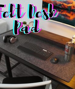 Minimalistic Non-Slip Protector Felt Desk Pad Extended Mouse Keyboard Laptop Gaming PC Accessories C