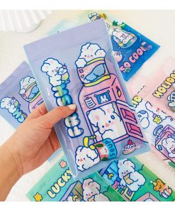 Cute Rabbit Packaging Packing Snacks Sealing Pocket Jewelry Gift Bag