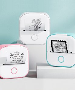 Alternative view of Portable Mini Thermal Label Printer Home Photo Printer Student Wrong Question Printer Bluetooth-compatible Mini Label Printer Price Tag