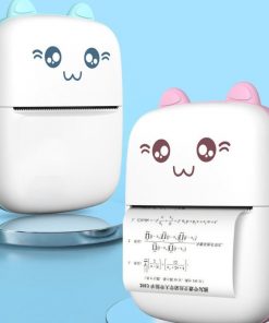 Mini Printer Portable Mini Bluetooth WiFi New Wrong Printer Mobile Phone Photo Title Note Hot Print Pocket Student Error Label Printer