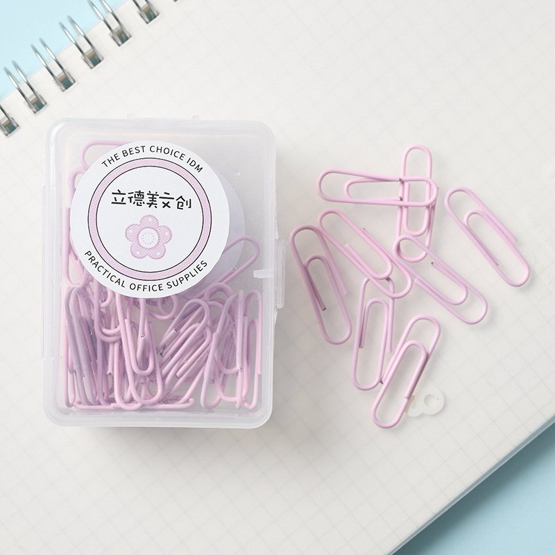 Macaron Color Paper Clip Creative Office Products - Image 5