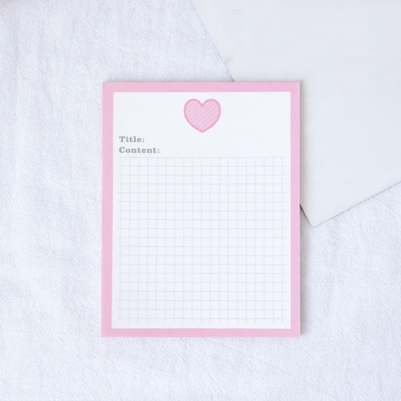 Patting Paper Cute Avocado Bear Sticky Note Book Tear - Image 6