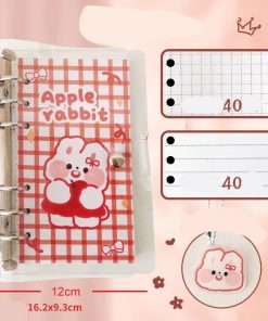 Alternative view of Loose-leaf Hand Ledger Full Set Of Girl Heart Pack Remove Student Coil Book