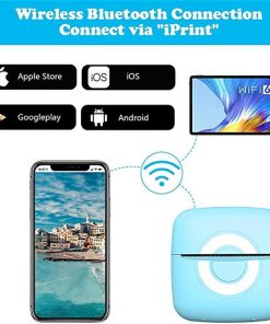 Alternative view of C13 Self-adhesive Label Printer Can Be Connected To Bluetooth