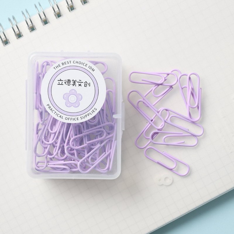 Macaron Color Paper Clip Creative Office Products - Image 7