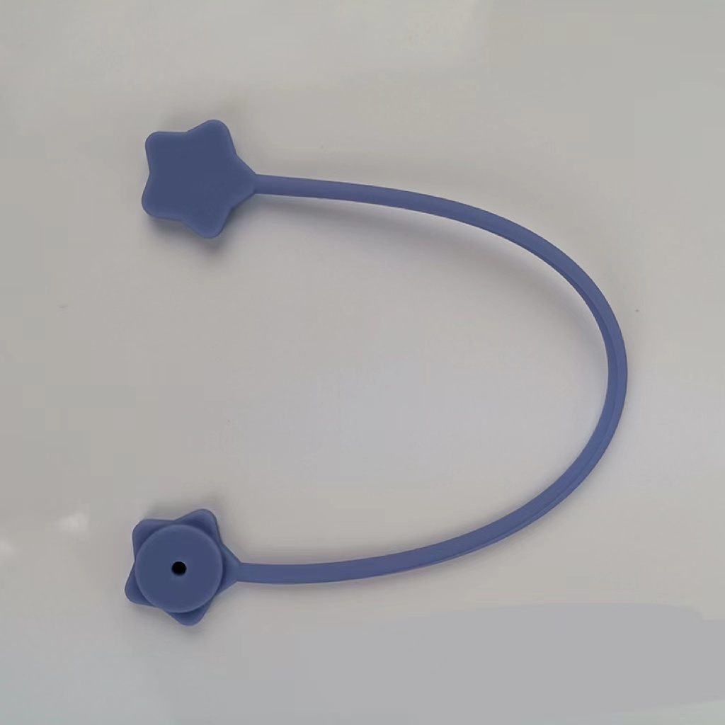 Star Magnet Winder Silicone Material Mobile Phone Wire Organizer Magnet Wire Clip - Image 4