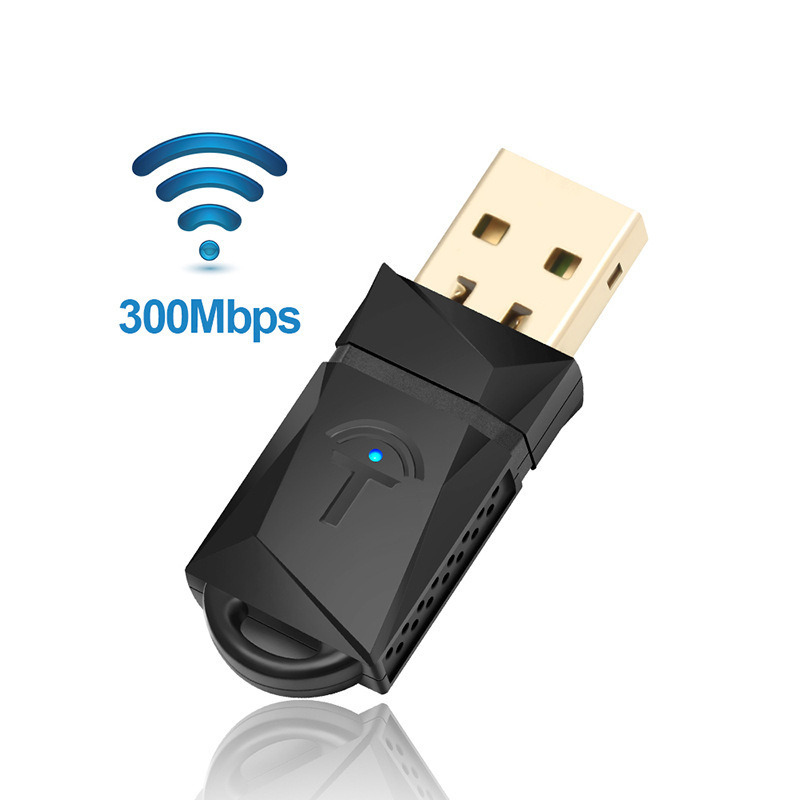 300 Mbps Wireless USB WiFi Adapter Portable Network Card - Image 3
