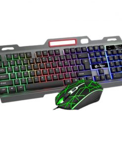 Alternative view of Game Luminous Keyboard Mouse Suit E-sports Machinery Feel Key Mouse