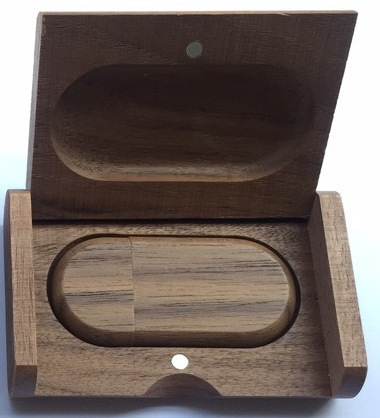 Wooden USB Drive Gift U Disk Set Maple Bamboo Creative - Image 6