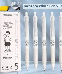 Student Quick-drying White Brush Questions Neutral Black 05 Press Good-looking Exam Signature