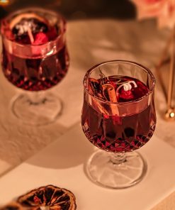 Alternative view of Wine Goblet Aromatherapy Candle Jelly Crystal