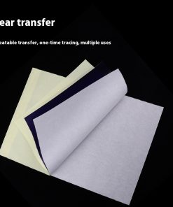 Tattoo Transfer Paper Quadruple Copy Paper A4 Hand Drawing Lines Clear Machine Conversion With Transfer Paste Gel