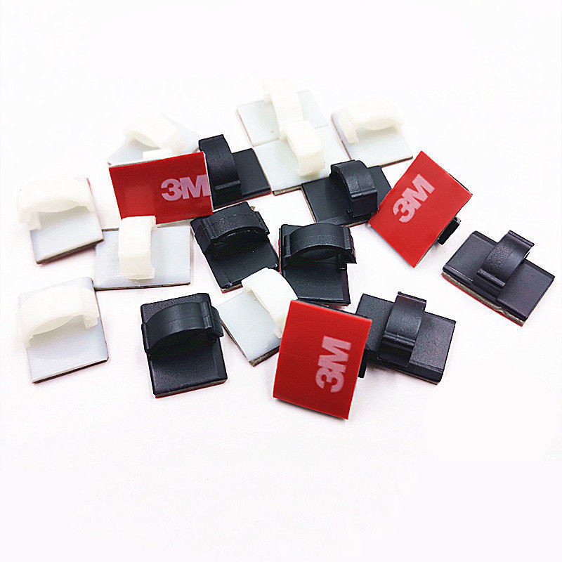 Car Wiring Buckle Flat Cable Wire Fixed Wiring Buckle Self-adhesive Clamp - Image 4