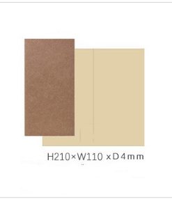 Alternative view of Travel Cowhide Diary Standard Refill Inner Core