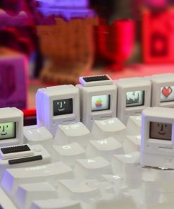 Macintosh Styling Retro Personality Transparent Key Cap