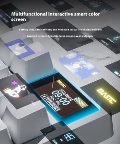 Alternative view of Wireless Mechanical Keyboard Three-mode Bluetooth