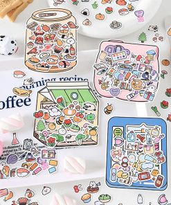 Sticker Pack Little Life Home Series Hand-painted Cartoon Hand Tent Stickers 100 Sheets