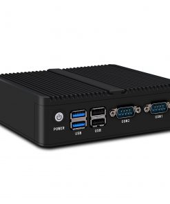 Alternative view of Industrial Control Quad-core Dual-network Microcomputer Embedded Fanless Mini-host