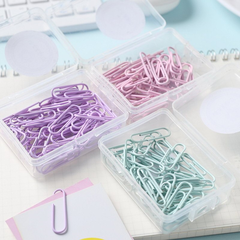 Macaron Color Paper Clip Creative Office Products - Image 4