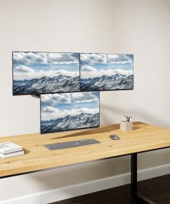 Suitable For 27-inch Screen Three-arm Gas Spring With Advanced Computer Monitor Holder Arm